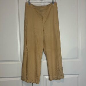 Able Alethea Drapey Wide Leg Pants Tan 8